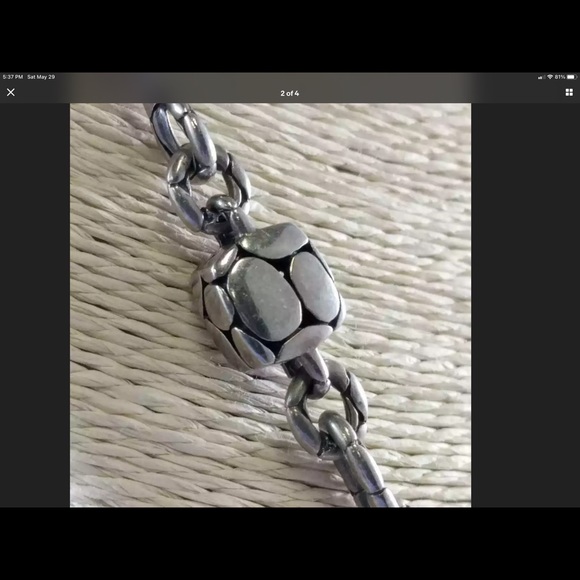 John Hardy 🌺 Approx 48” long length 925 Vintage.  . NO Returns previously - Picture 2 of 4